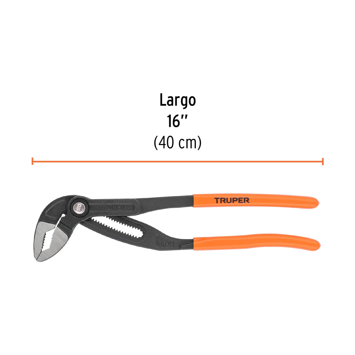 Pinza de extensión 16", mango de PVC · vista 3