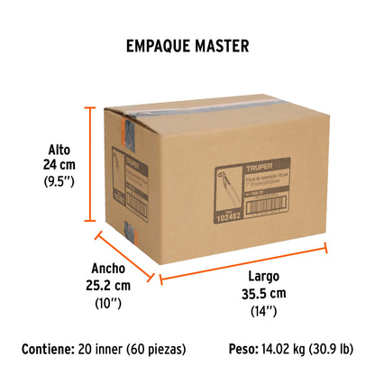 Pinza de extensión 7", mango de PVC · vista 7