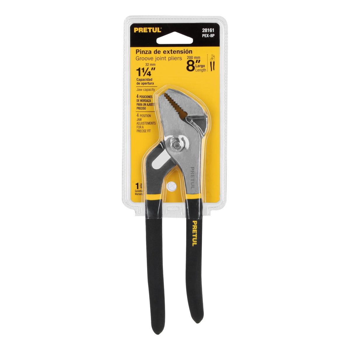 Pinza de extensión 8" mango de PVC · vista 4