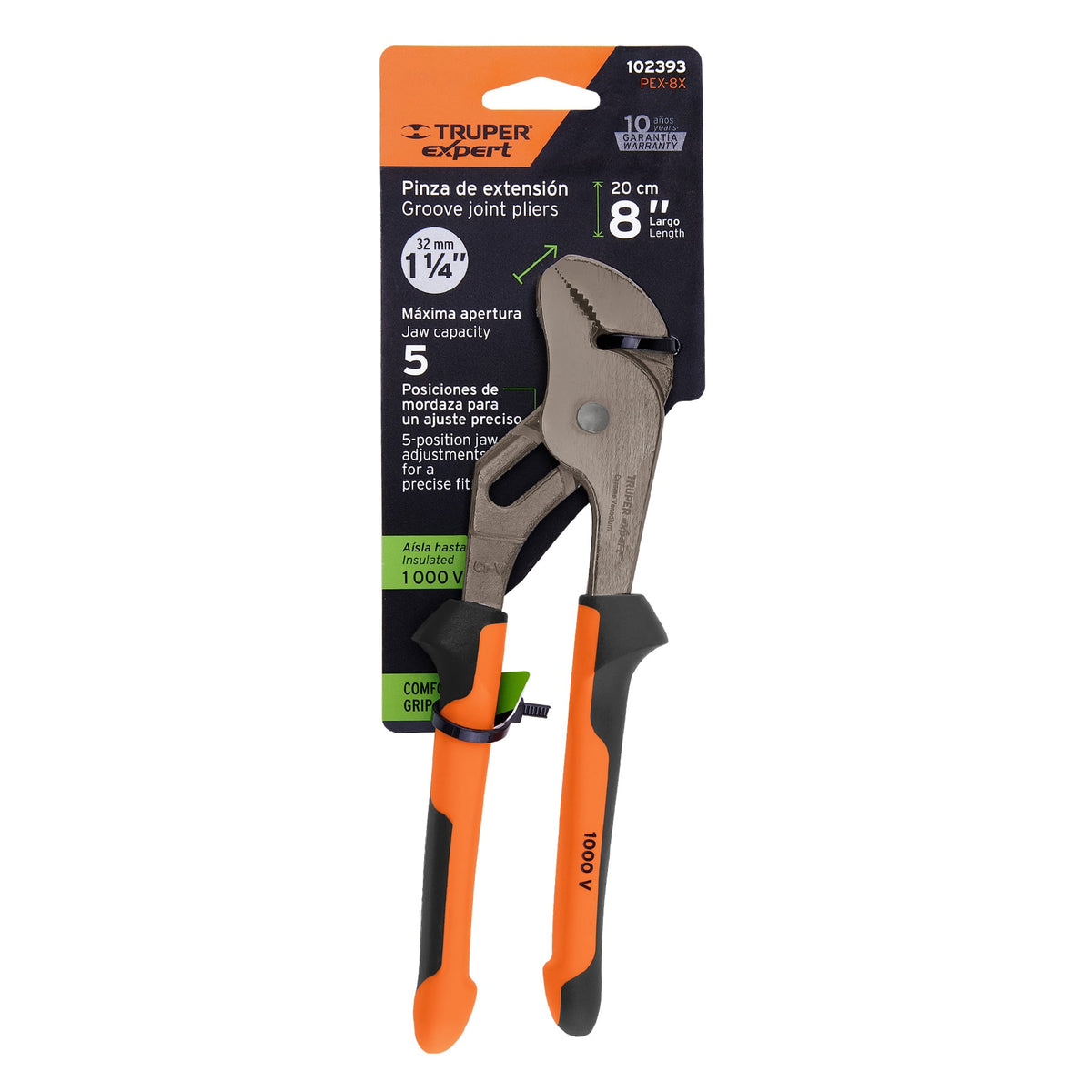 Pinzas de extensión 8" mango Comfort Grip · vista 4