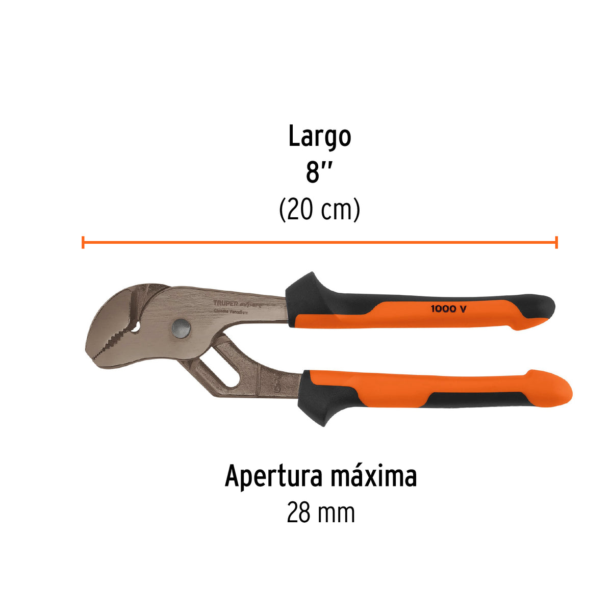 Pinzas de extensión 8" mango Comfort Grip · vista 3