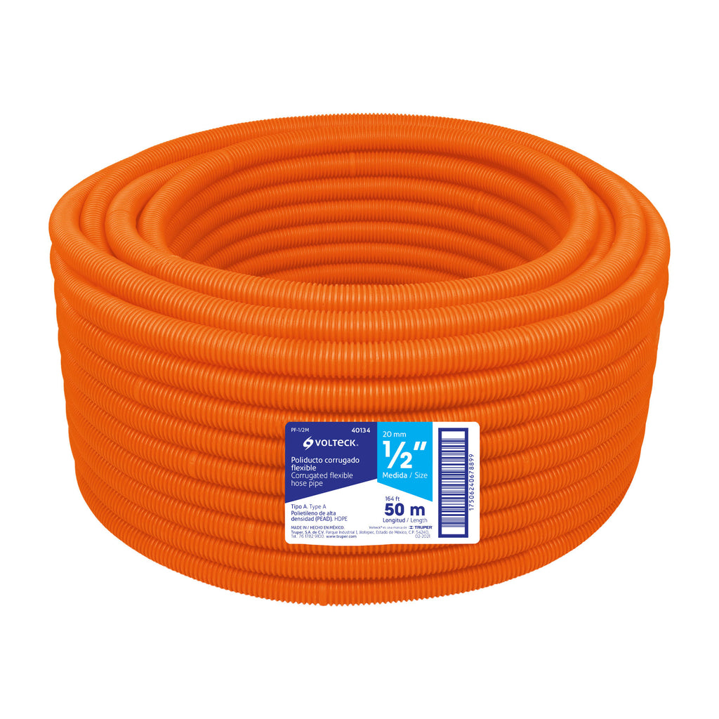 Poliducto 1/2 pulg s/guía rollo 50m