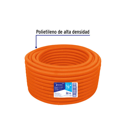 Poliducto 1/2 pulg s/guía rollo 50m