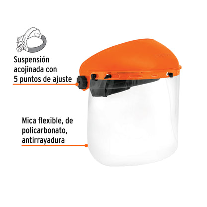 Careta Facial de Seguridad Protección Completa