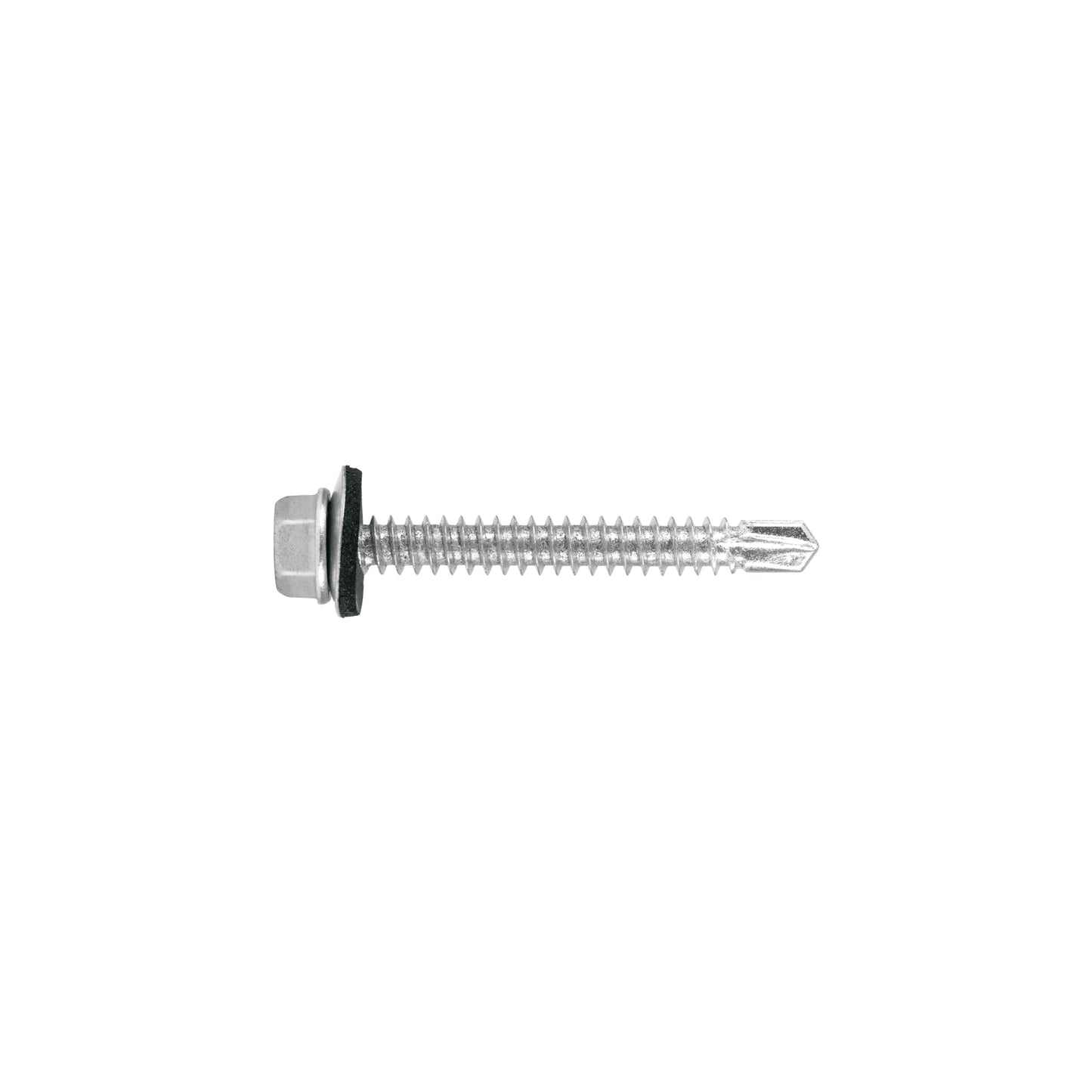 50 Tornillos Hexagonales Punta Broca 14x2 pulg