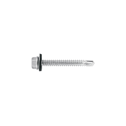 50 Tornillos Hexagonales Punta Broca 14x2 pulg