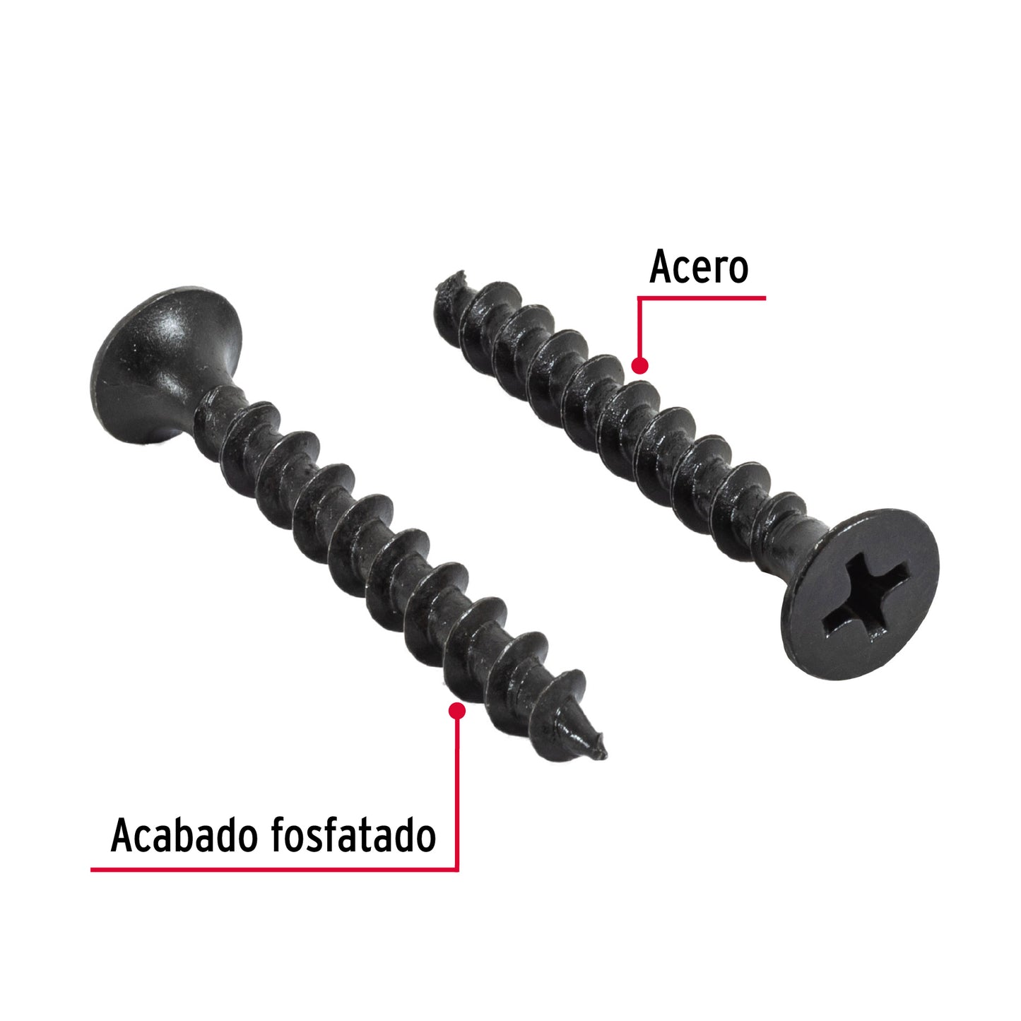 100 Tornillos Multiusos 10 x 1-1/2 pulg
