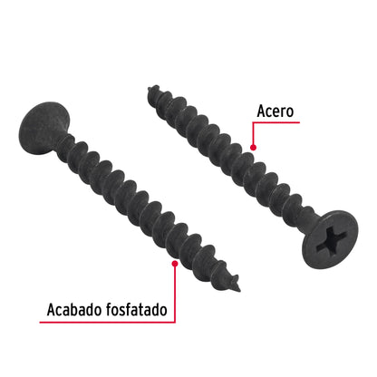 100 Tornillos Multiusos 10 x 2 pulg