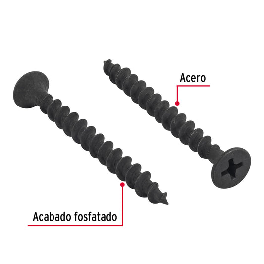 100 Tornillos Multiusos 10 x 2 pulg