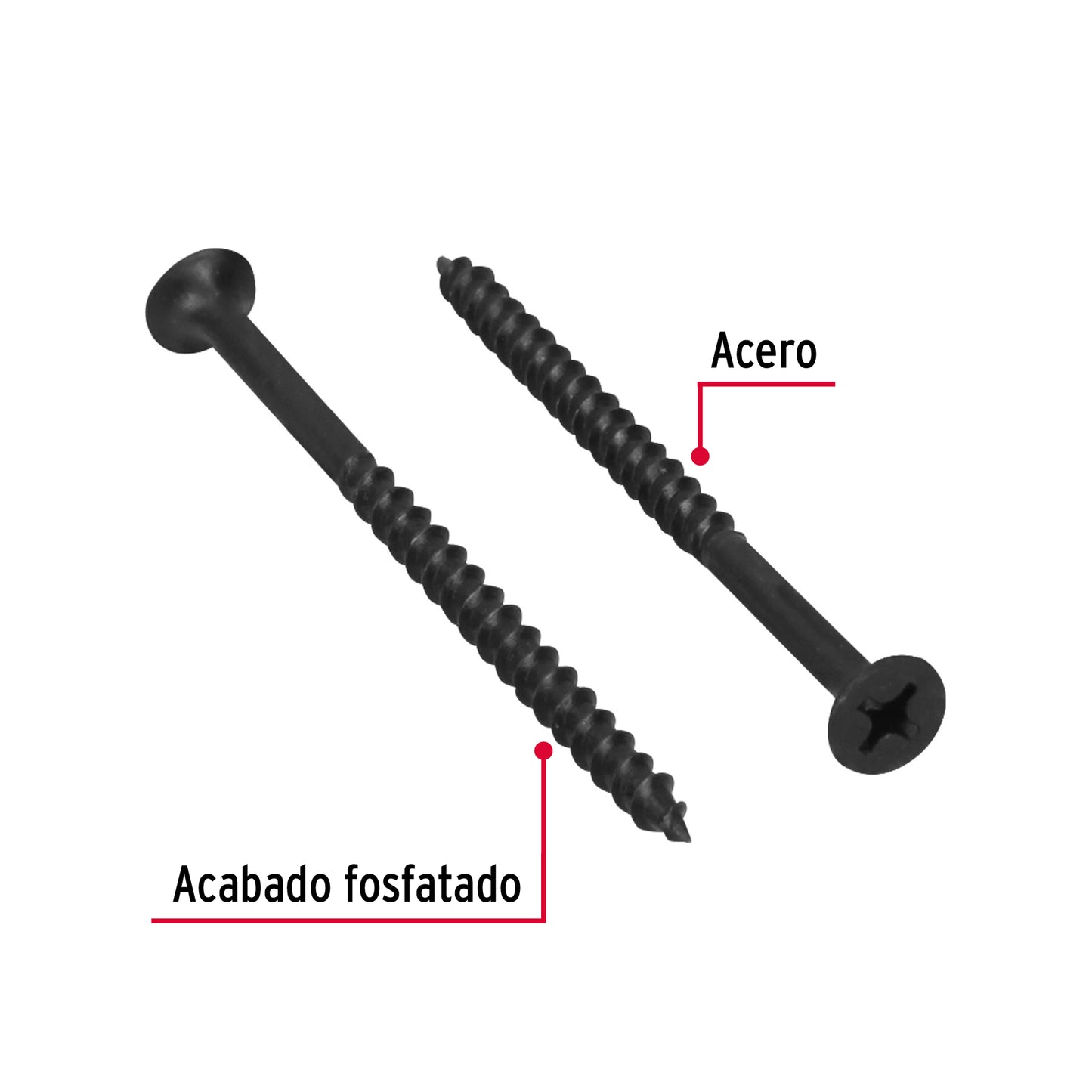 100 Tornillos Multiusos 12 x 3-1/2 pulg