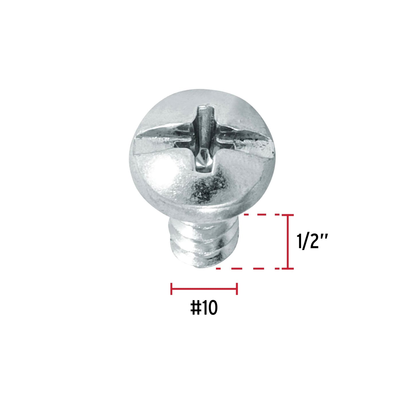 Tornillo gypsum para lamina 10 x 1/2 pulg