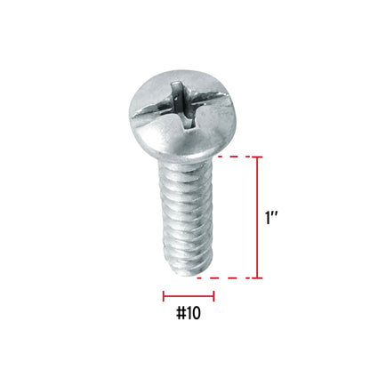 Tornillo gypsum para lamina 10 x 1 pulg