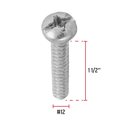 Tornillo gypsum para lamina 12 x 1-1/2 pulg