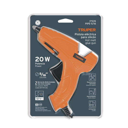 Pistola eléctrica de 20W para silicón