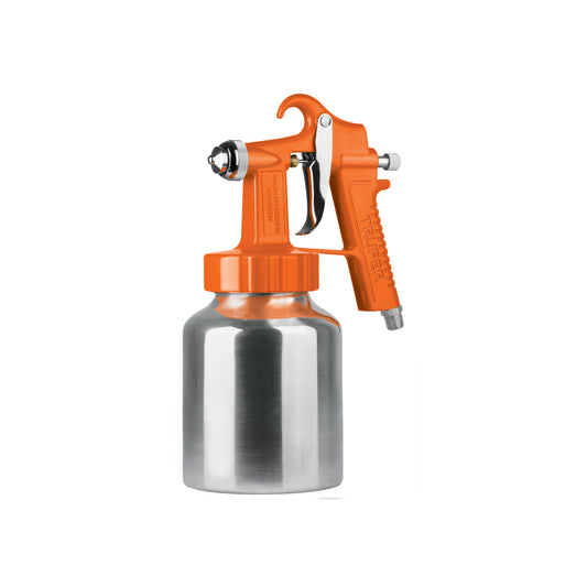Pistola baja presión naranja entrada inferior