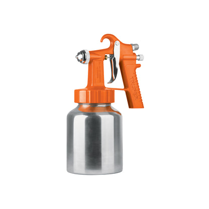 Pistola baja presión naranja entrada superior