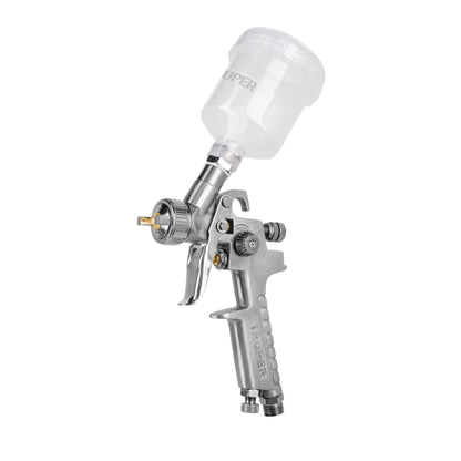 Pistola retoque gravedad HVLP 1 mm