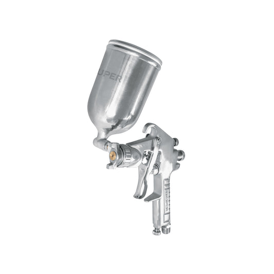 Pistola para pintar LVMP Truper tobera 1.4 mm con vaso de aluminio 400 ml