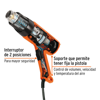 Pistola de calor 1500W - SKU 17279