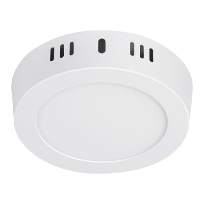 Luminario LED plafón de 6 W con luz de día redondo