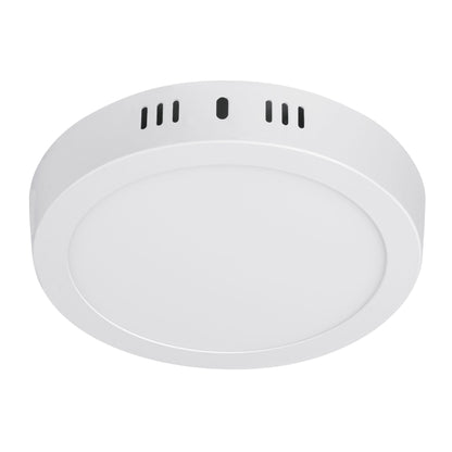 Luminario LED plafón de 12 W con luz de día redondo