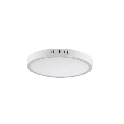 Luminario LED plafón de 24 W con luz de día redondo