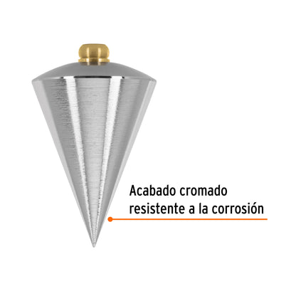 Plomada de acero 8 oz Cuerpo de