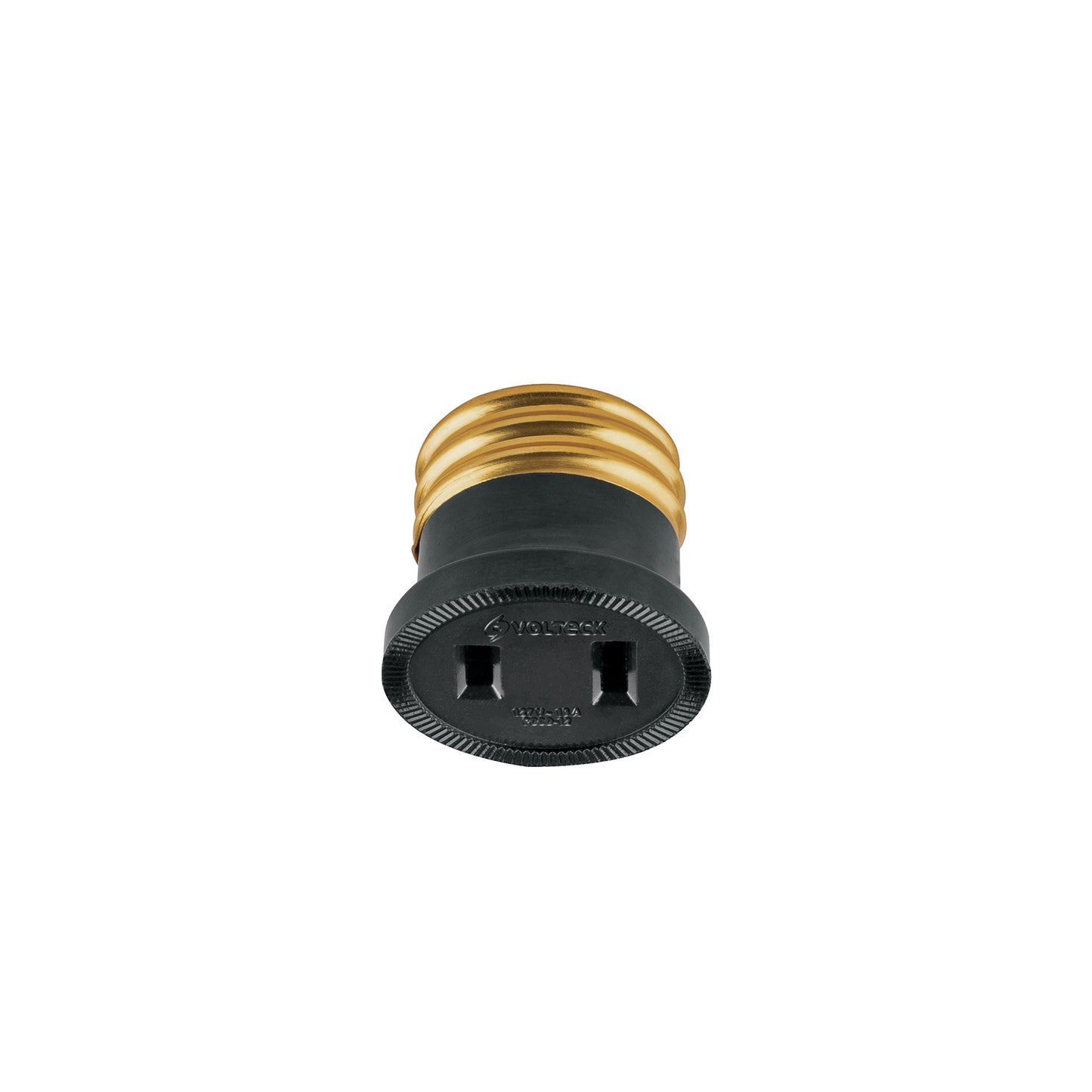 Adaptador de portalámpara a contacto de 127 V con base E26 y E27