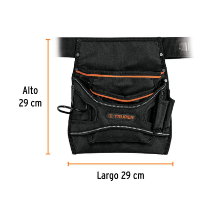Porta herramientas de poliéster 13 compartimentos