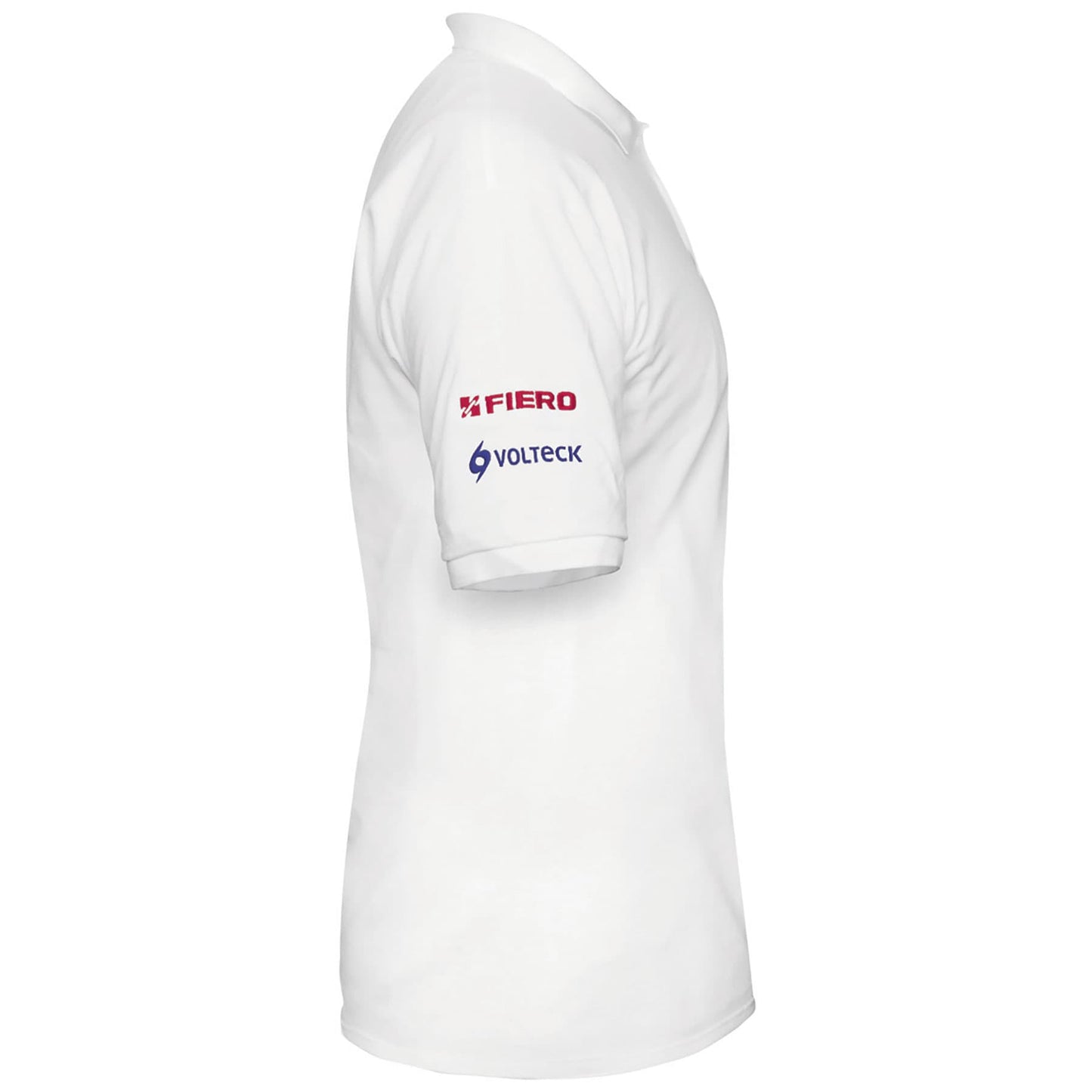 Playera polo para hombre color blanco en talla M con tejido piqué