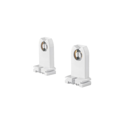 Portalámparas para tubo LED con base G13 en bolsa de 2 piezas