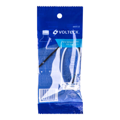 Portalámpara de porcelana para MR con base bipin