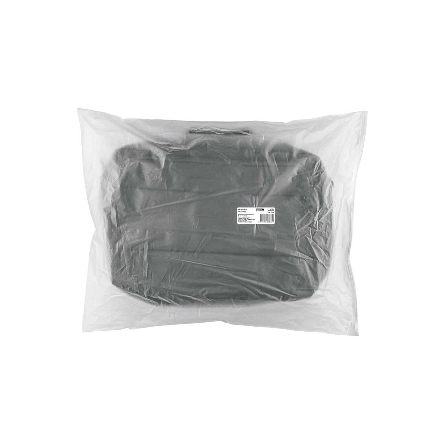 Portafolio de poliéster impermeable con textura acojinada