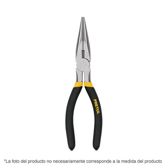 Pinza de Punta y Corte 6" Mango de PVC