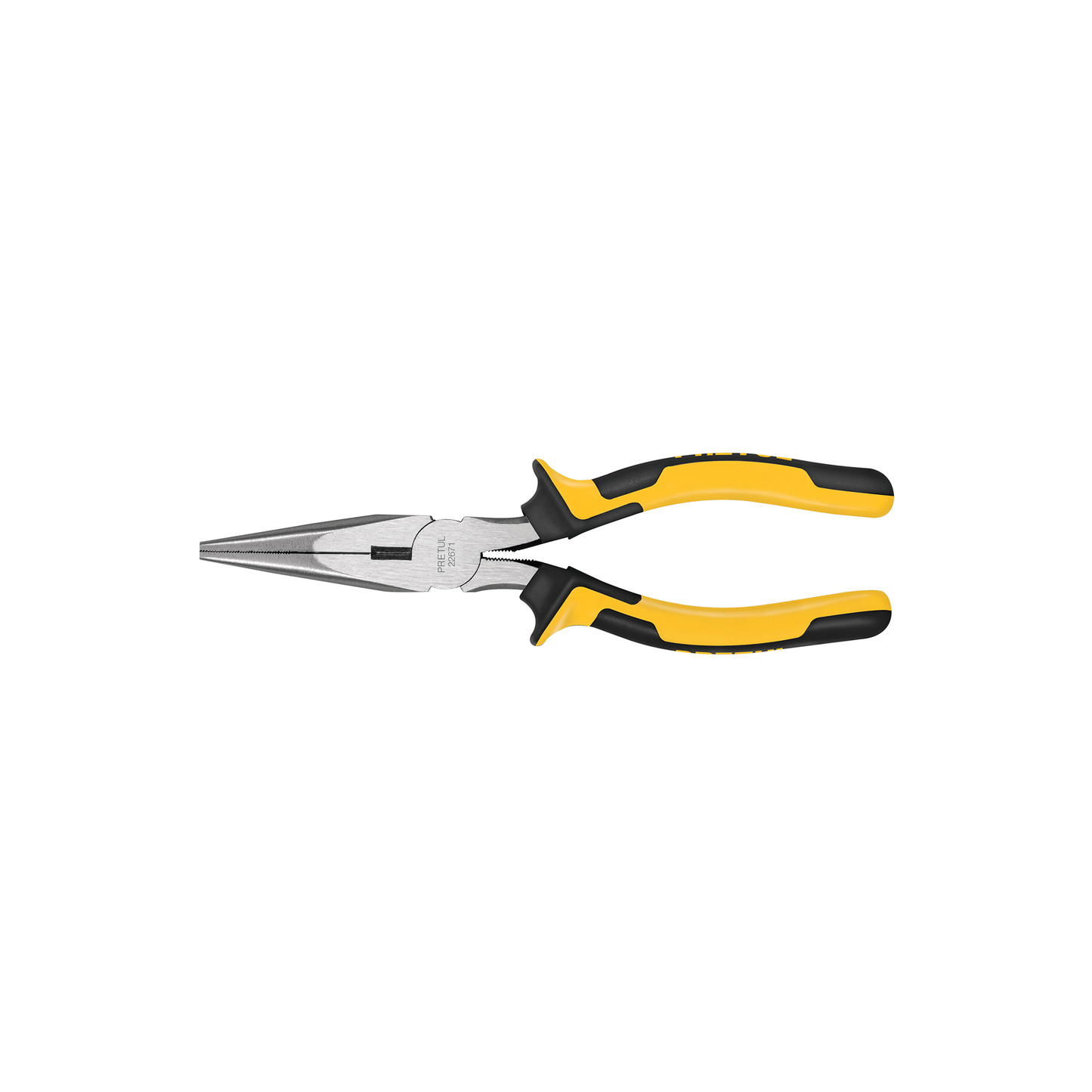 Pinza de punta y corte de 20 cm con mango Comfort Grip