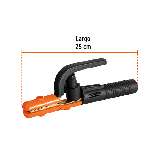 Pinza porta electrodo de 300 A Recubrimiento