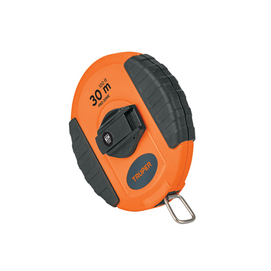 Cinta metrica metalica 30 m con carcasa