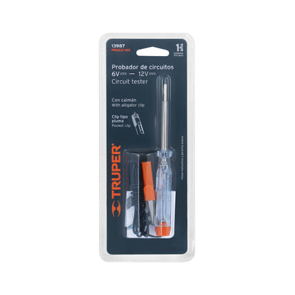 Probador de circuitos directa 14 cm caimán
