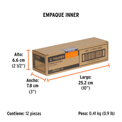 Probador de circuitos corriente alterna 19 cm
