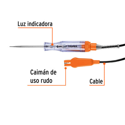 Probador de circuitos directa 20 cm caimán