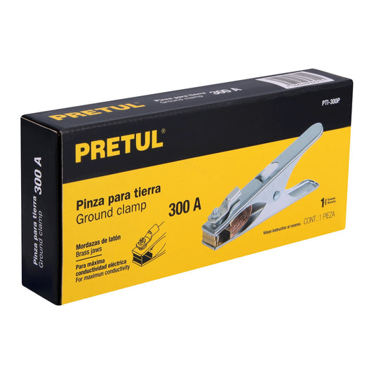 Pinza para tierra de 300 Amperes