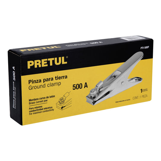 Pinza para tierra de 500 Amperes