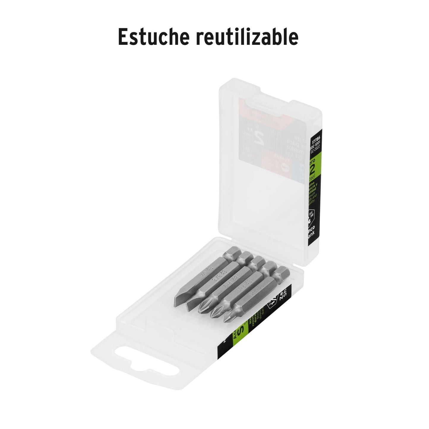 Puntas de Cruz de 2" con Imán Estuche con 5 unidades
