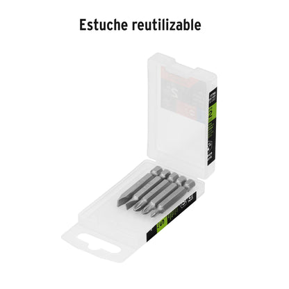 Puntas de Cruz de 2" con Imán Estuche con 5 unidades