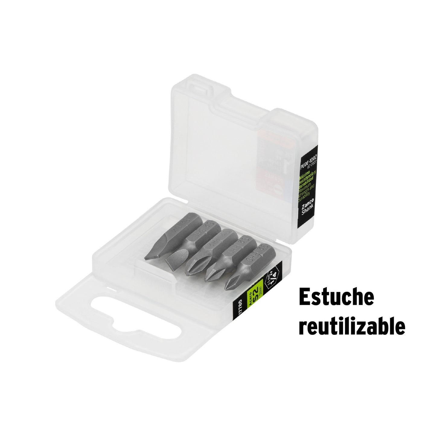 Puntas de Cruz de 1" con Imán – Estuche con 5 unidades