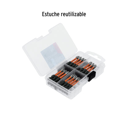 Estuche con 50 puntas de cruz PH2 de impacto largo 2" · vista 5