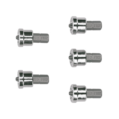 Puntas de Cruz PH2 para Pared – Estuche con 5 unidades