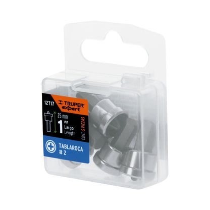 Puntas de Cruz PH2 para Pared – Estuche con 5 unidades