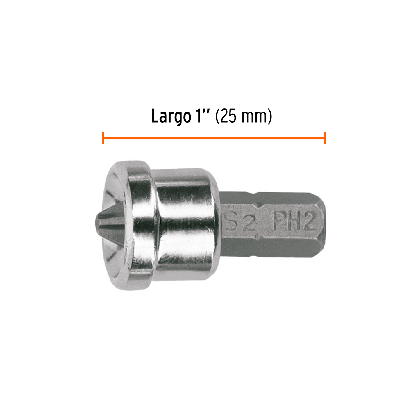 Puntas de Cruz PH2 para Pared – Estuche con 5 unidades