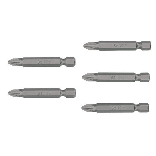 Puntas Pozidriv PZ2 Largas Estuche con 5 unidades